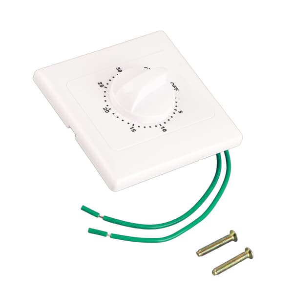 220V AC Mekanisk Pumpe Timer Nedtelling Kontroll 30 Min Veggfeste 86 Panel