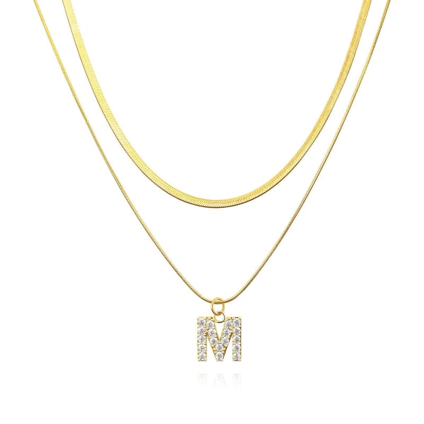 Halsband Letter Double Layer Girls&#39; Modesmycken Ac2873 M