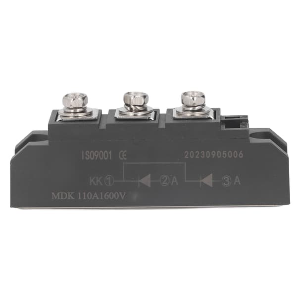MDK 110A 1600V Fælles Katode Ensretterdiode 2 i 1 PV Anti-refleksionsdiode til Kombinerboks DC Kabinet