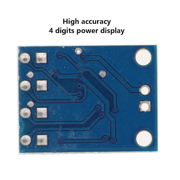 12V Batterikapacitetsindikator Modul 4-cifret LED-display