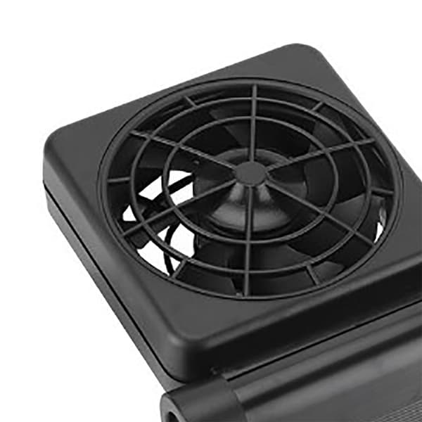 Akvarium kjølevifte justerbar minivifte hastighetskontroll CN US Plug WW F1 ett hode
