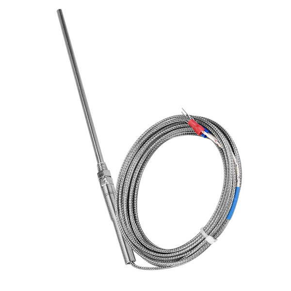 M8 K-typ termoelementsond temperatursensortråd 0-400 ℃ (5m)