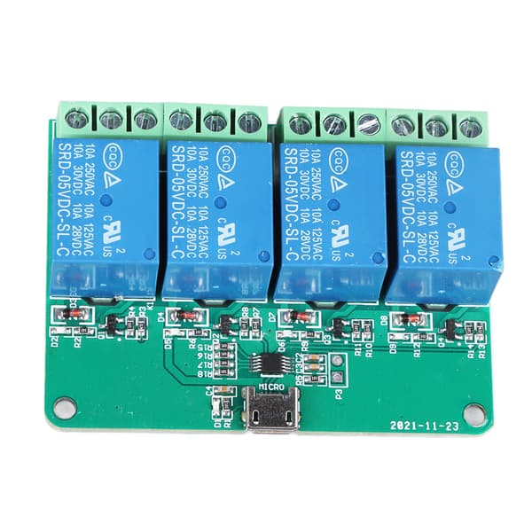 36V DC HID USB Relékontrollmodul PC-utvidelseskort