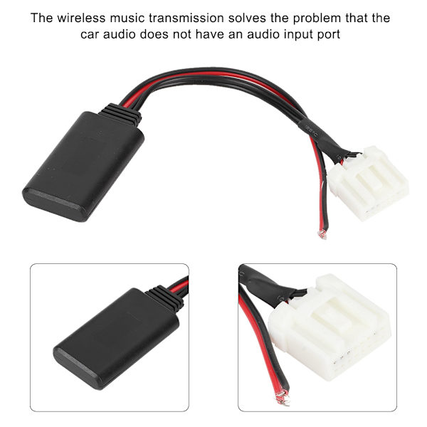 Bil AUX Bluetooth Trådløs Lydadapterkabel Passer for Mazda M6 M3 RX-8 MX-5