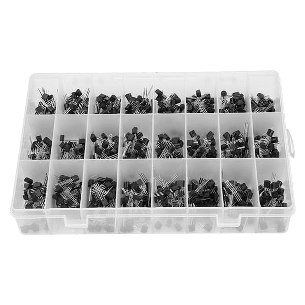 840 PNP NPN Transistorivalikoima 2N2222A BC558 TO-92 DIY