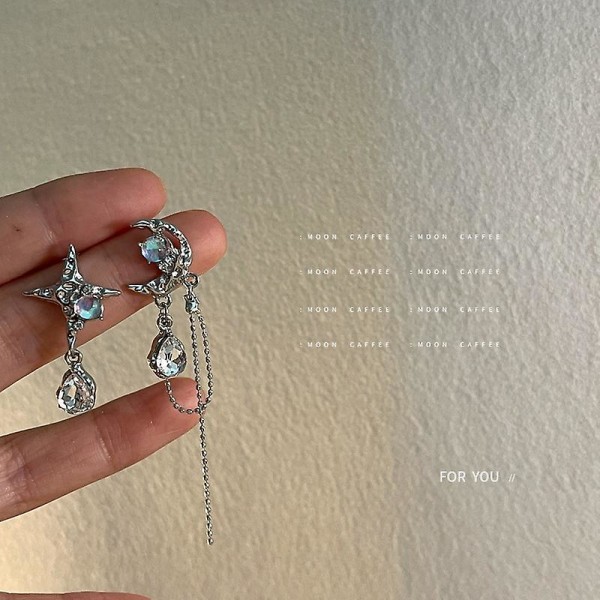 Korvakorut 925 Hopeakorut Star Fashion Jewelry Ac7994