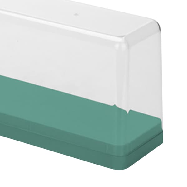Grön Stapelbar Dammtät Transparent Actionfigur Docka Displayfodral