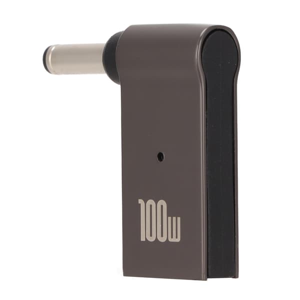 USB C till DC Laddare PD Snabbladdning Aluminiumlegering 100W Strömadapter 4x1.35mm