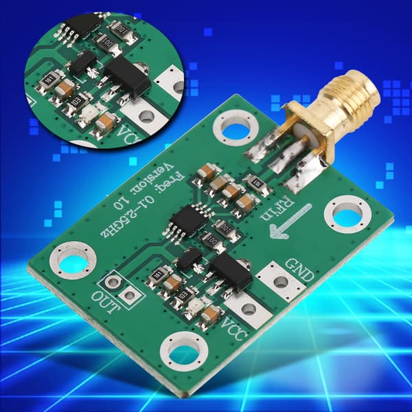 AD8313 Logaritmisk Detektor RF Signal Log Effektmätare 0.1-2.5GHz Kontrollenhet