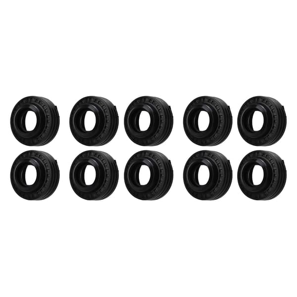 10S AC Kompressor Axelpackningssats Svart Gummi Cirkulär Oljetätning