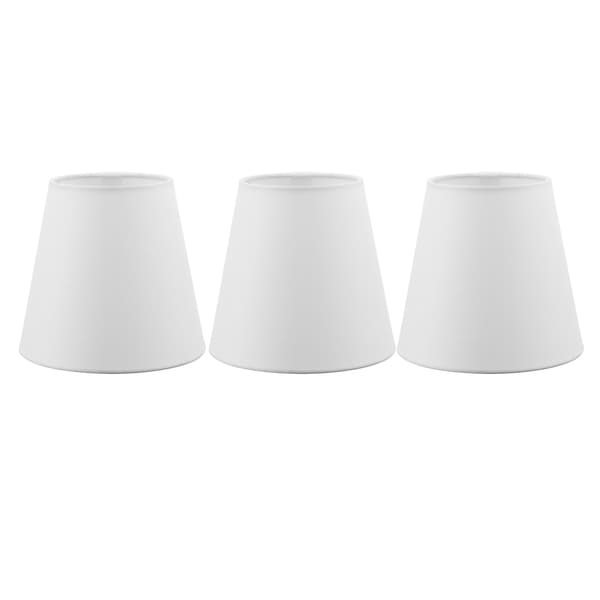 Modern Europeisk Stil 3 St E14 Clip On Lampskärm