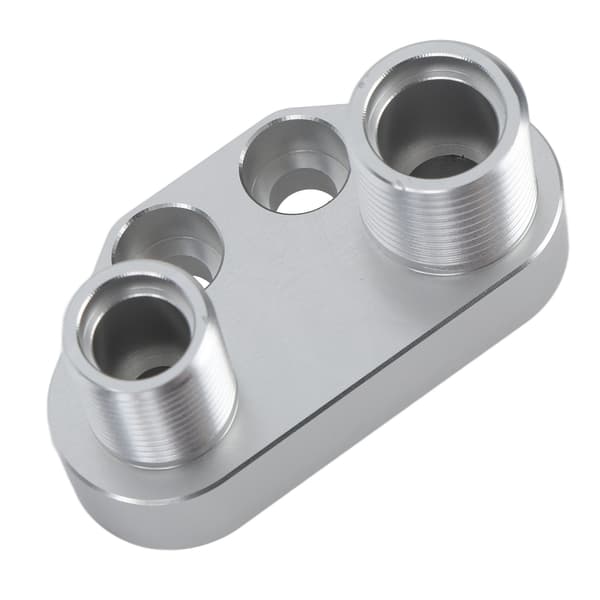 AC Kompressor Adapter Swap Billet Aluminium Kompressor Lige Adapter til Sanden SD7B10 7176