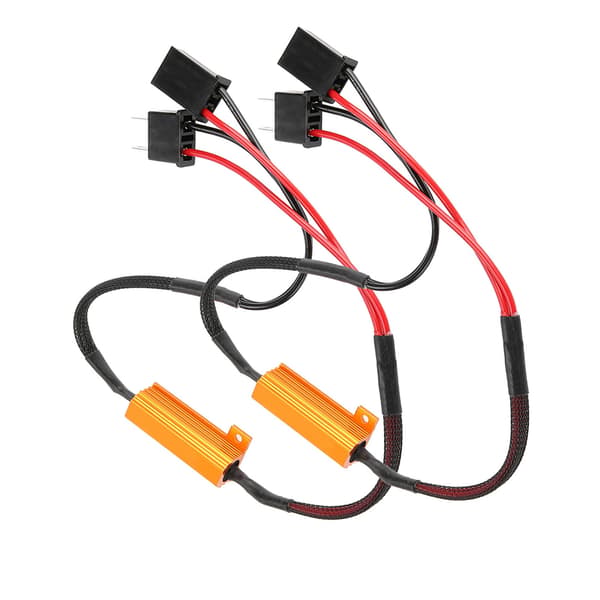 2. generasjons H7 LED-dekoder Anti Hyper Flash Feilfri Lastmotstand Ledningssett