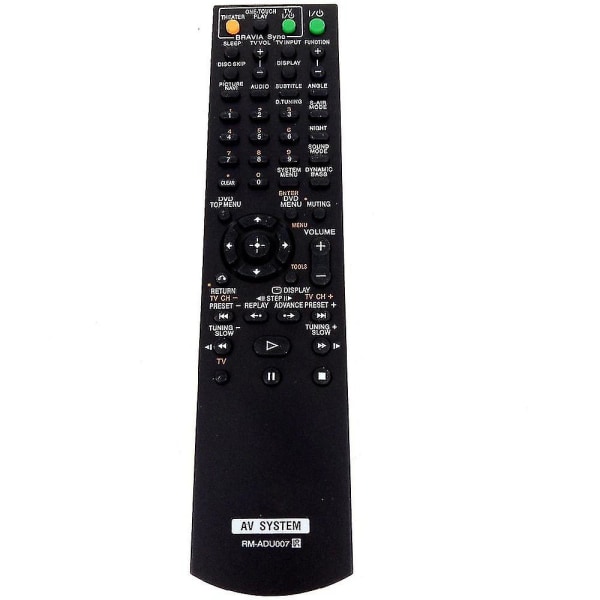 kaukosäädin Sony Av Sysetm Rm-adu007 Dav-hdx274 Dav-hdx275 Dav-hdx277wc Hcd-hdx475 Dav-hdx576