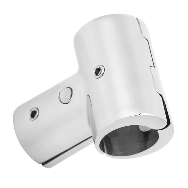 T-kobling i rustfritt stål 3-veis rørforbindelse rørfittings for båt 22mm/0.9in