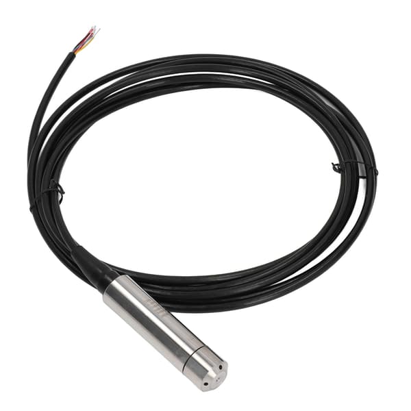 T3000 Innsettingsvæskenivåsensor Høy Nøyaktighet Vannstandssensor 10‑30VDC 10 Meter 32,8 Fot Kabel