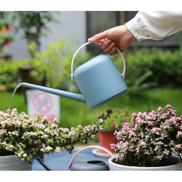 Vandkande Lang mundvandskande Husholdningsplastikvandskande Havearbejde Stor kapacitet Blomstervækst Tryk vandkande vanding artefakt (Oc.