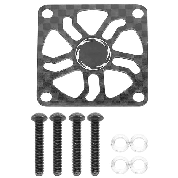 RC-motor Elektrisk styrt viftedeksel - karbonfiberdesign (30 mm)