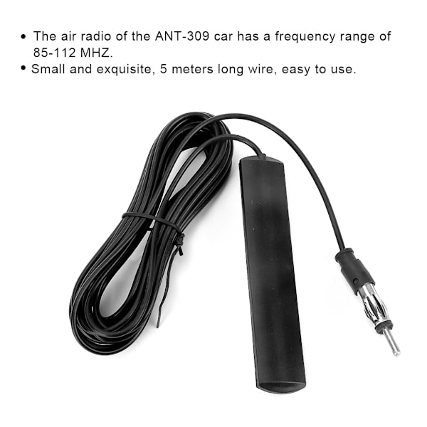 5M ANT-309 Bil Patch Antenne Automatisk Signalforstærker
