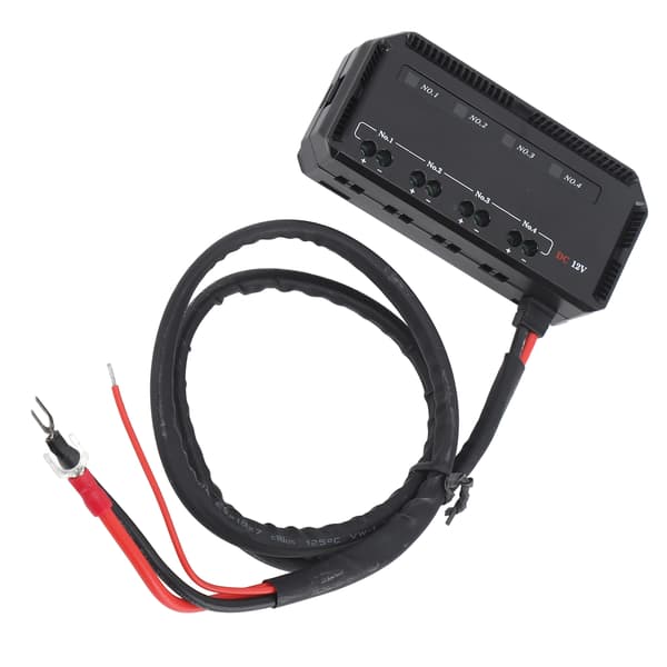 Universal 12V Motorcykel Säkringsblock Reläbox Kit med LED-indikator 20A