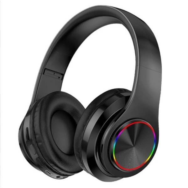 Andningsljus bluetooth headset (ren svart)