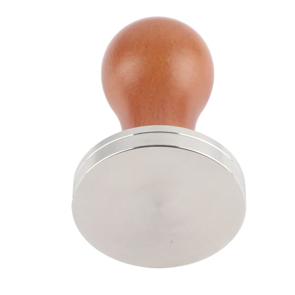 Espresso-kaffetamper i rustfritt stål 58 mm Flat base, varmebestandig