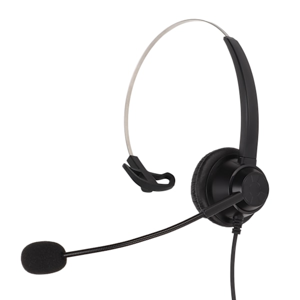 H360D USB Enkelt Øre Business Headset Sort Støjreduktion USB-interface