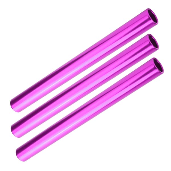 Reläpinnar av aluminiumlegering 3-pack Lila Sprinttävling