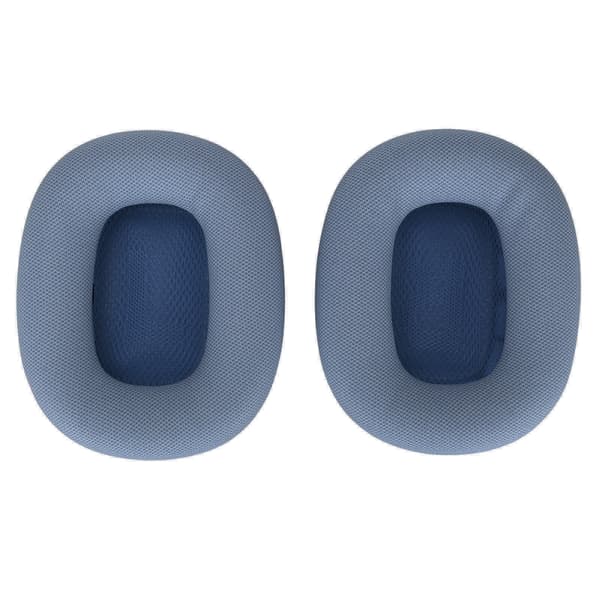 AirPods MAX Hodetelefon Erstatningsøreputer Blå Memory Foam Protein Leather Øreputer