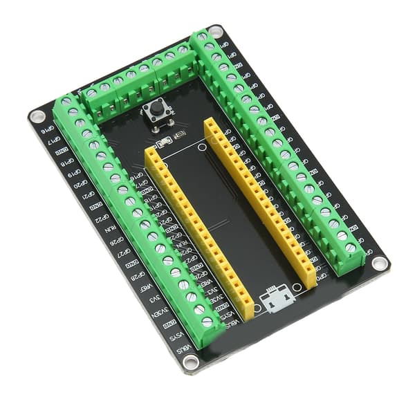 Laajennuslevy Raspberry Pi Pico -kehityslevolle, GPIO-liitäntälohkon irrotuslevy