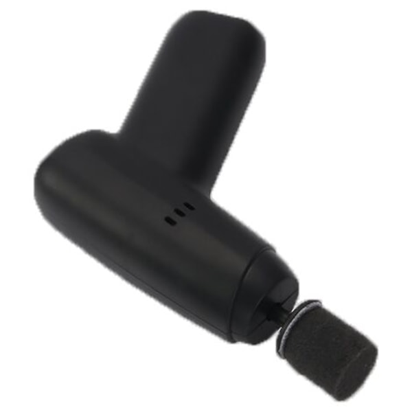 Mini Electric Wax Variabel hastighet Variabel Scratch Scratch Bilpoleringsdetaljbuffert, bilbuffert，svart