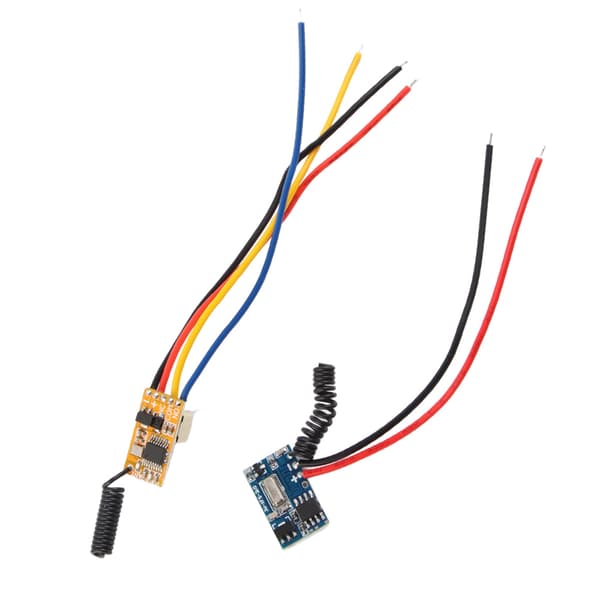 3.7V 4.5V 5V 6V Mikro Mottaker Sender Modul Lavt Strømforbruk Relé