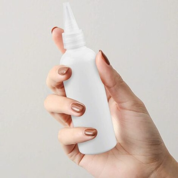 10 pakke 100 ml små plastikpressede krydderflasker Krydderiflasker til maling, småkager, glasur