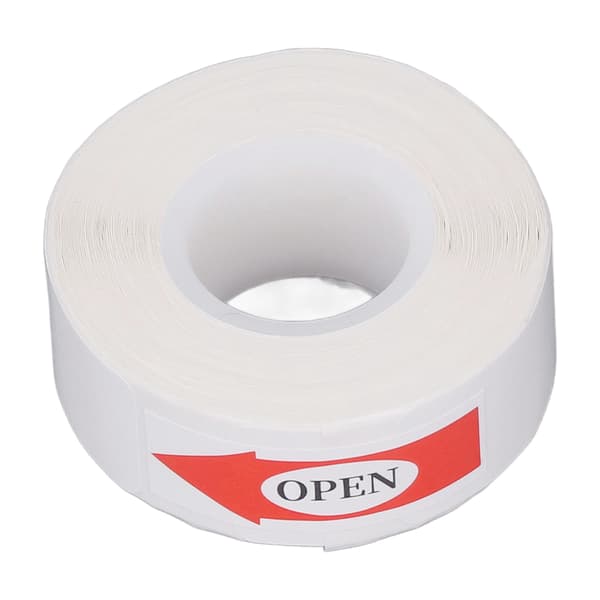 Termopappersrulle 200 ark Vit 15x30 mm Bläckfritt tryckpapper med baksida