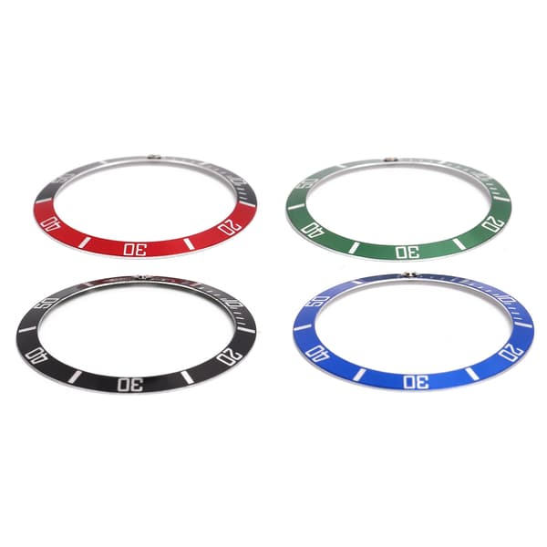 4 stk. Aluminium Klokke Bezel Ring Erstatning Klokke Bezel Tilbehør