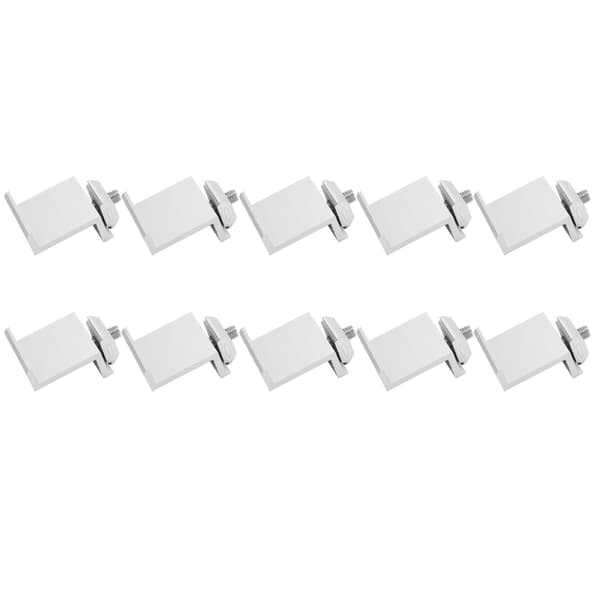 10 st Solpanel Monteringsfäste Z-Klämma Vattentät Aluminiumlegering