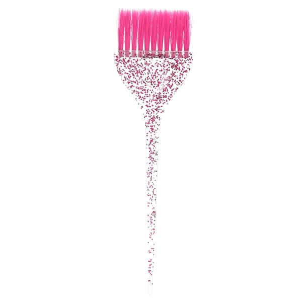 Glitter Hårfargebørste Rosa Salongtilbehør