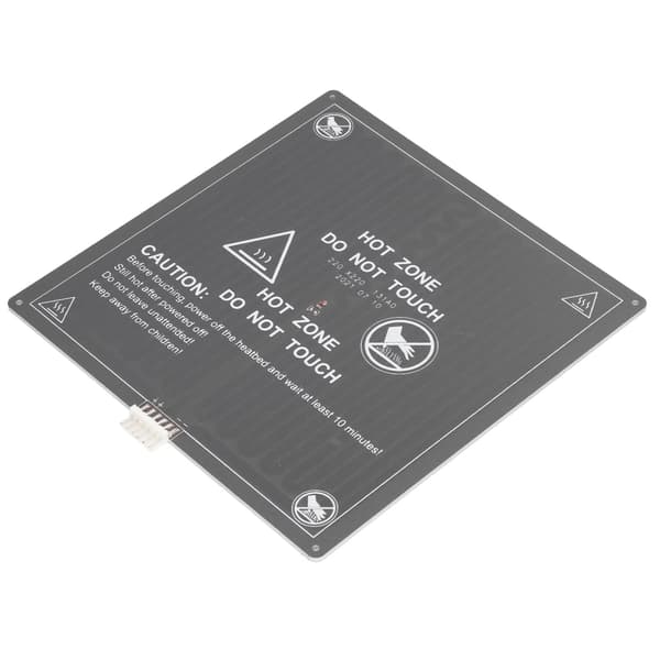 Anet A8 A6 3D Printer Opvarmet Seng Aluminium Varm Plade 12V Opgraderingssæt med Kabel