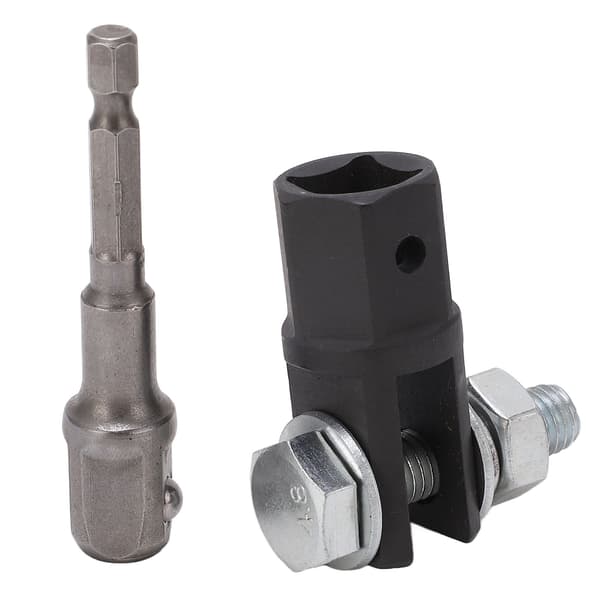 1/2in Sakseløfteradapter Metall Impact Drill Socket Adapter for U-formede Singe Eye Ends Jekk