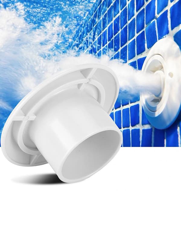 Pool Jet Dyse 360 graders roterende filter Hår indsat interface Vandudløb 45 mm