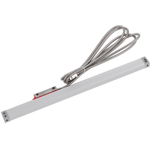 Svarv Lineaarinen asteikko TTL 1μm Digitaalinen lukupää Encoder Korkea tarkkuus DB9-liitin DC5V 300mm