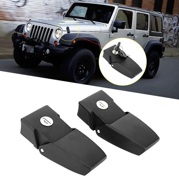 Panserlås passer til Jeep Wrangler JK JKU 2007-2018