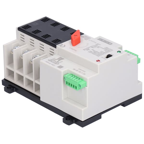 Automatisk omkopplare 2-polig avbrottsfri 4P 100A PC Isoleringstyp ATS 400V AC