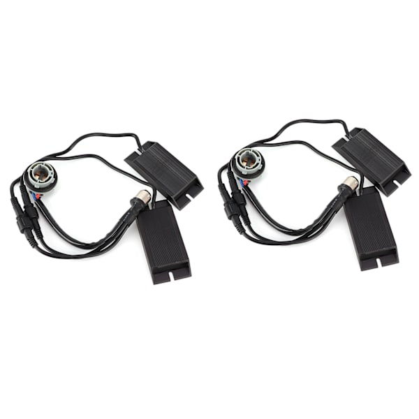 1157 Bil LED Lys Split Dobbel Motstand Dekoder Avtakbar Design for 2‑Farge/3‑Farge Lys