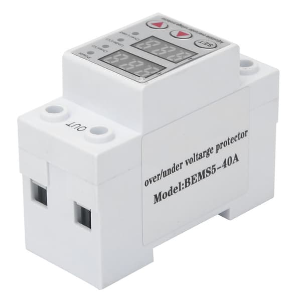 BERM BEMS5 40A 230V Intelligent Digital Överspännings- Överströmsskydd