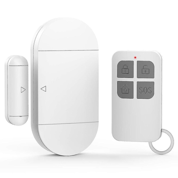 130 Db 433mhz Trådløs Magnetisk Sensor Hjem Dør Vindue Indgang Tyverialarm Sikkerhedsalarm