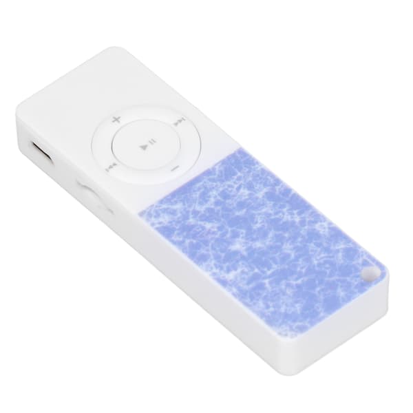 Slank Klassisk Multifunksjonell HiFi Lossless MP3-spiller Støtter 64GB Blå
