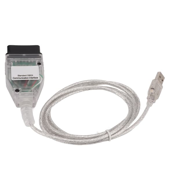 J2534 MINI VCI Plastik OBD2 Diagnostisk Kabel KLine ISO 9141 KWP 2000 ISO 142304