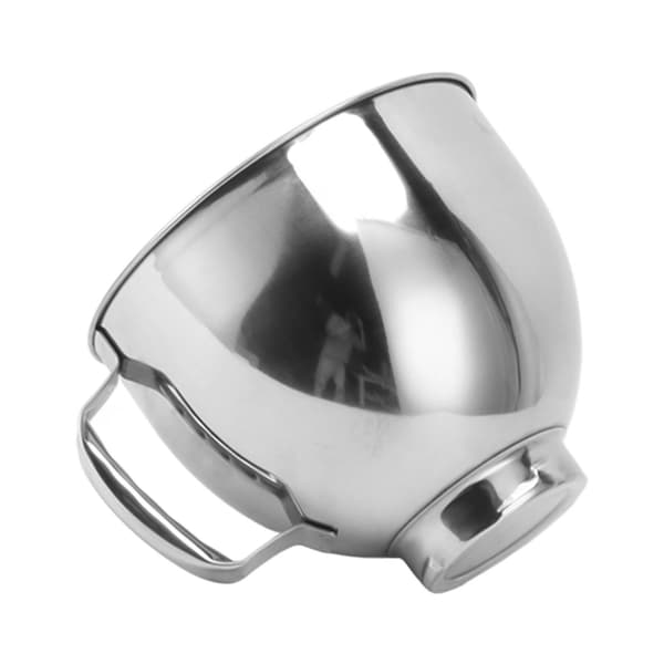 Rustfri stålbolle 4,5 Quart med håndtak for KitchenAid Artisan 5QT
