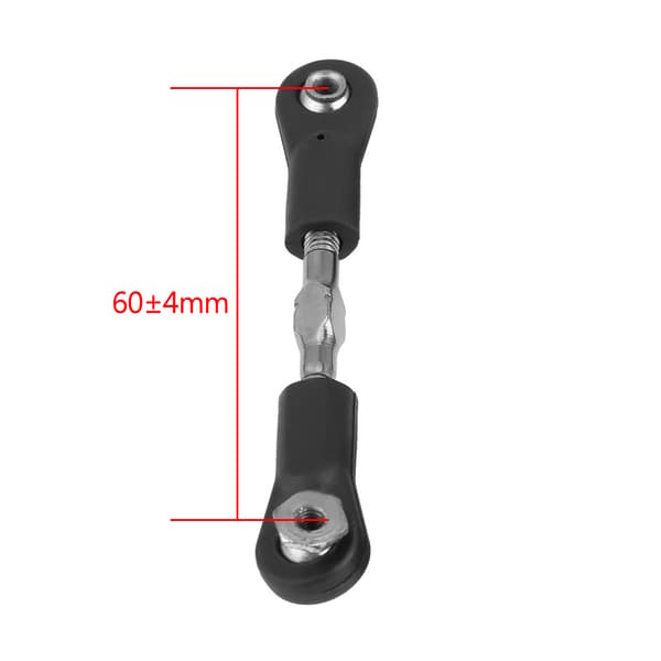 2 st Fjärrkontroll Bil Styrservo Länkage för ZD 1 8 RC Modellbil